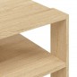 vidaXL Mesa de centro madera de ingeniería roble Sonoma 59,5x59,5x40cm vidaXL Mesa de centro madera de ingeniería roble Sonoma 59,5x59,5x40cm