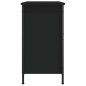 vidaXL Mueble de TV madera de ingeniería negro 100x35x65 cm