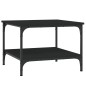 vidaXL Mesa de centro madera de ingeniería negro 55x55x40 cm vidaXL Mesa de centro madera de ingeniería negro 55x55x40 cm