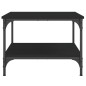 vidaXL Mesa de centro madera de ingeniería negro 55x55x40 cm vidaXL Mesa de centro madera de ingeniería negro 55x55x40 cm