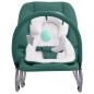 vidaXL Hamaca mecedora para bebés de acero verde vidaXL Hamaca mecedora para bebés de acero verde