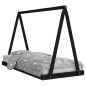 vidaXL Estructura de cama para niños madera de pino negro 90x200 cm vidaXL Estructura de cama para niños madera de pino negro 90x200 cm