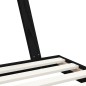 vidaXL Estructura de cama para niños madera de pino negro 90x200 cm vidaXL Estructura de cama para niños madera de pino negro 90x200 cm