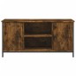 vidaXL Mueble para TV madera contrachapada roble ahumado 100x40x50 cm vidaXL Mueble para TV madera contrachapada roble ahumado 100x40x50 cm