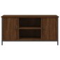 vidaXL Mueble para TV madera contrachapada marrón roble 100x40x50 cm