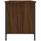 vidaXL Mueble para TV madera contrachapada marrón roble 100x40x50 cm