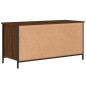 vidaXL Mueble para TV madera contrachapada marrón roble 100x40x50 cm