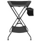 vidaXL Mesa cambiadora hierro gris antracita vidaXL Mesa cambiadora hierro gris antracita