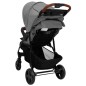 vidaXL Carrito de bebés 3 en 1 de acero gris claro vidaXL Carrito de bebés 3 en 1 de acero gris claro