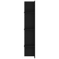 vidaXL Mueble para TV madera de ingeniería negro 152x22x113 cm vidaXL Mueble para TV madera de ingeniería negro 152x22x113 cm