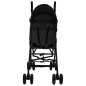 vidaXL Silla de paseo de bebé acero antracita y negro vidaXL Silla de paseo de bebé acero antracita y negro