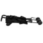 vidaXL Silla de paseo de bebé acero antracita y negro vidaXL Silla de paseo de bebé acero antracita y negro