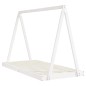vidaXL Estructura de cama para niños madera de pino blanco 90x190 cm