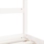 vidaXL Estructura cama niños con cajones madera pino blanco 90x200 cm vidaXL Estructura cama niños con cajones madera pino blanco 90x200 cm