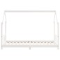 vidaXL Estructura de cama para niños madera de pino blanco 90x190 cm vidaXL Estructura de cama para niños madera de pino blanco 90x190 cm