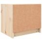 vidaXL Mesita de noche madera maciza de pino 40x31x35,5 cm vidaXL Mesita de noche madera maciza de pino 40x31x35,5 cm