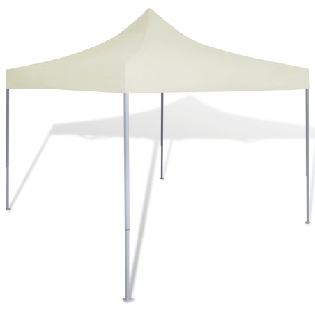 vidaXL Cenador plegable color crema 3x3 m
