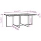 vidaXL Set comedor de jardín 11 pzas ratán sintético y madera negro vidaXL Set comedor de jardín 11 pzas ratán sintético y madera negro