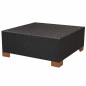 vidaXL Set muebles de jardín 10 piezas y cojines ratán sintético negro vidaXL Set muebles de jardín 10 piezas y cojines ratán sintético negro