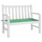 vidaXL Cojín de banco de jardín tela Oxford verde 120x50x3 cm vidaXL Cojín de banco de jardín tela Oxford verde 120x50x3 cm