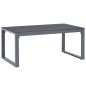 vidaXL Conjunto de sofás de jardín con cojines aluminio negro 3 piezas vidaXL Conjunto de sofás de jardín con cojines aluminio negro 3 piezas