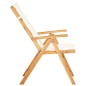 vidaXL Sillas de jardín reclinables 2 uds madera acacia maciza marrón vidaXL Sillas de jardín reclinables 2 uds madera acacia maciza marrón