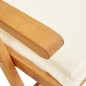 vidaXL Sillas de jardín reclinables 2 uds madera acacia maciza marrón vidaXL Sillas de jardín reclinables 2 uds madera acacia maciza marrón