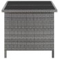 vidaXL Set de comedor de jardín 5 pzas y cojines ratán sintético gris vidaXL Set de comedor de jardín 5 pzas y cojines ratán sintético gris