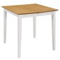 vidaXL Juego de muebles de comedor 5 piezas MDF blanco vidaXL Juego de muebles de comedor 5 piezas MDF blanco