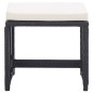 vidaXL Set comedor de jardín 15 piezas y cojines ratán sintético negro vidaXL Set comedor de jardín 15 piezas y cojines ratán sintético negro