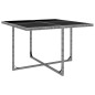 vidaXL Set comedor de jardín 9 piezas y cojines ratán sintético gris vidaXL Set comedor de jardín 9 piezas y cojines ratán sintético gris
