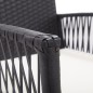 vidaXL Sillones de jardín con cojines 2 unidades ratán sintético negro vidaXL Sillones de jardín con cojines 2 unidades ratán sintético negro
