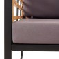 vidaXL Sillas jardín 2 uds y cojines madera maciza acacia gris oscuro vidaXL Sillas jardín 2 uds y cojines madera maciza acacia gris oscuro