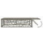 vidaXL Set de muebles de jardín 2 pzas y cojines ratán sintético gris vidaXL Set de muebles de jardín 2 pzas y cojines ratán sintético gris