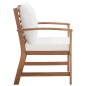 vidaXL Muebles de jardín 4 piezas con cojines madera maciza de acacia vidaXL Muebles de jardín 4 piezas con cojines madera maciza de acacia