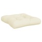 vidaXL Cojines para sofá de palets 3 unidades tela crema vidaXL Cojines para sofá de palets 3 unidades tela crema