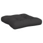 vidaXL Cojines para palets 3 piezas tela negro vidaXL Cojines para palets 3 piezas tela negro