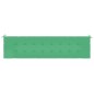 vidaXL Cojín de banco de jardín tela Oxford verde 200x50x3 cm vidaXL Cojín de banco de jardín tela Oxford verde 200x50x3 cm