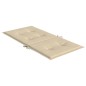 vidaXL Cojín de silla de jardín respaldo bajo 2 uds tela Oxford beige vidaXL Cojín de silla de jardín respaldo bajo 2 uds tela Oxford beige