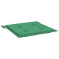 vidaXL Cojín silla jardín respaldo bajo 2 uds tela Oxford verde vidaXL Cojín silla jardín respaldo bajo 2 uds tela Oxford verde