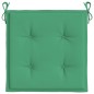 vidaXL Cojín silla jardín respaldo bajo 2 uds tela Oxford verde vidaXL Cojín silla jardín respaldo bajo 2 uds tela Oxford verde