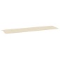vidaXL Cojín de banco de jardín tela Oxford beige 200x50x3 cm