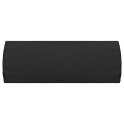 vidaXL Reposacabezas de silla de jardín textilene negro 40x7,5x15 cm