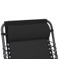 vidaXL Reposacabezas de silla de jardín textilene negro 40x7,5x15 cm vidaXL Reposacabezas de silla de jardín textilene negro 40x7,5x15 cm