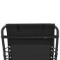 vidaXL Reposacabezas de silla de jardín textilene negro 40x7,5x15 cm vidaXL Reposacabezas de silla de jardín textilene negro 40x7,5x15 cm