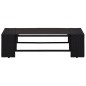 vidaXL Juego de muebles de jardín 2 piezas ratán sintético negro vidaXL Juego de muebles de jardín 2 piezas ratán sintético negro