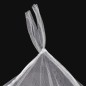 vidaXL Mosquitera para cama cuadrada 3 aberturas 2 unidades vidaXL Mosquitera para cama cuadrada 3 aberturas 2 unidades