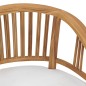 vidaXL Sillas de jardín con cojines 2 unidades madera maciza de teca vidaXL Sillas de jardín con cojines 2 unidades madera maciza de teca
