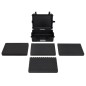 vidaXL Maletín portátil de vuelo PP negro 52x40x19 cm vidaXL Maletín portátil de vuelo PP negro 52x40x19 cm