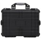 vidaXL Maletín portátil de vuelo PP negro 52x40x19 cm vidaXL Maletín portátil de vuelo PP negro 52x40x19 cm